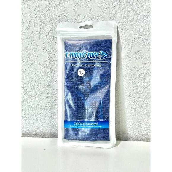Other - NEW E Tronic Edge Armband Sleeve for Cell Phone Holder for Running Blue Size XL